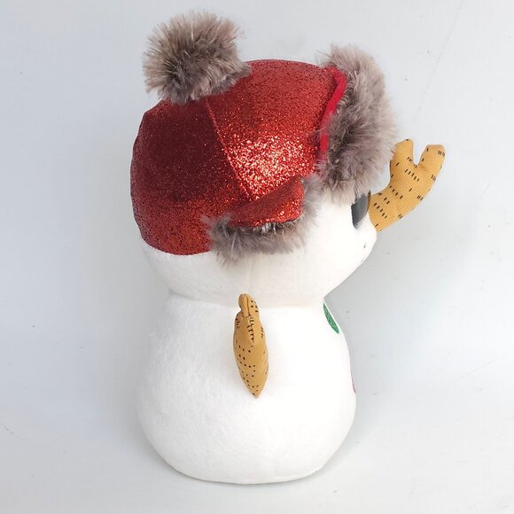 RARE Vintage Ty Beanie Boo 'Buttons' the Snowman Medium 9 inch - Picture 8 of 9